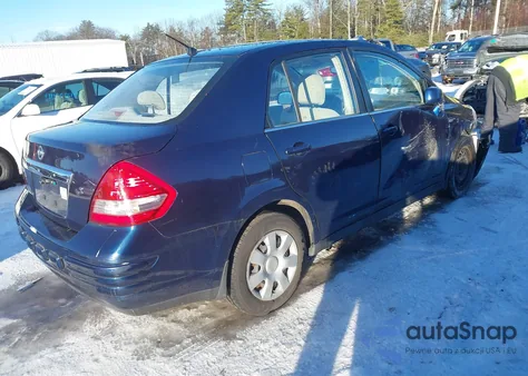 2007 Nissan Versa 1.8S from USA, damaged, VIN 3N1BC11EX7L393540